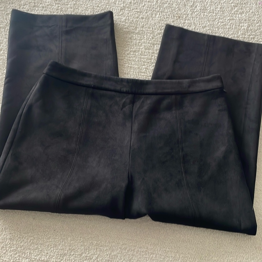 Black womens trouser dress pants